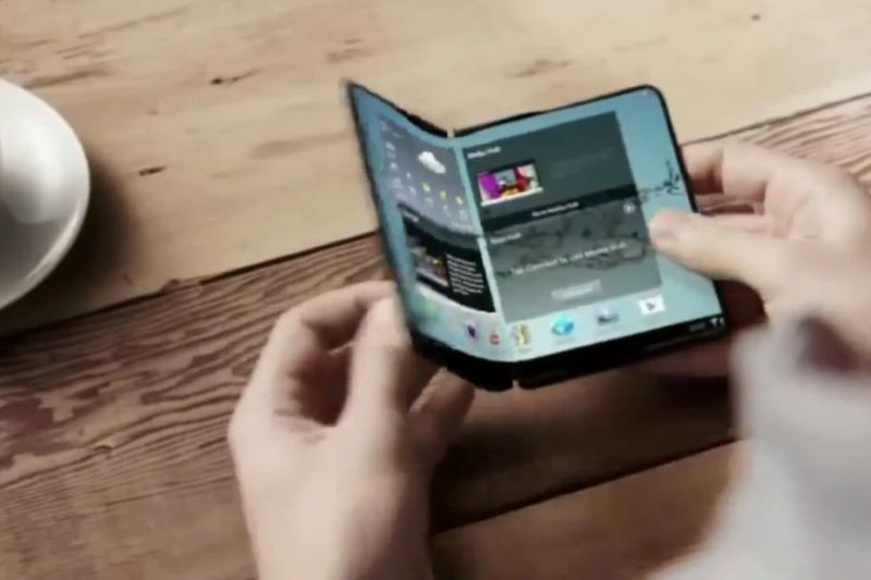 Samsung Tung Teaser Tiết Lộ Chiếc Smartphone Màn Hình Gập 
