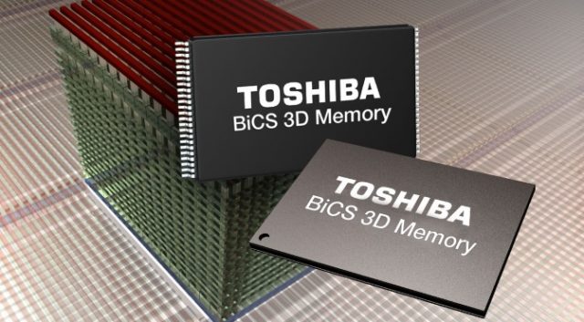 Toshiba Ra Mắt Chip 3D TLC NAND Dùng Công Nghệ Kết Nối TSV