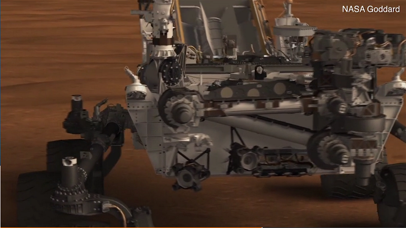 Robot Curiosity Khám Phá Những Vật Thể Sáng Bóng Bí Ẩn Trên Sao Hỏa