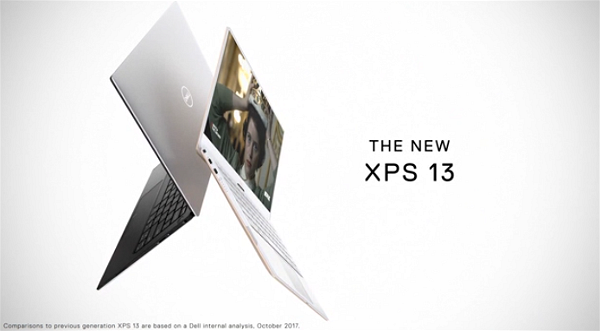 Dell Ra Mắt Laptop XPS 13 Phiên Bản 2018